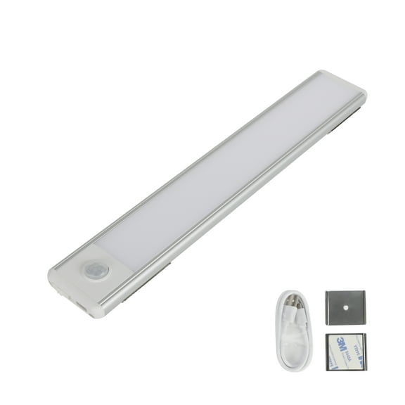 Great Value 9" 100 Lumens Rechargeable Under Cabinet Light, Soft White