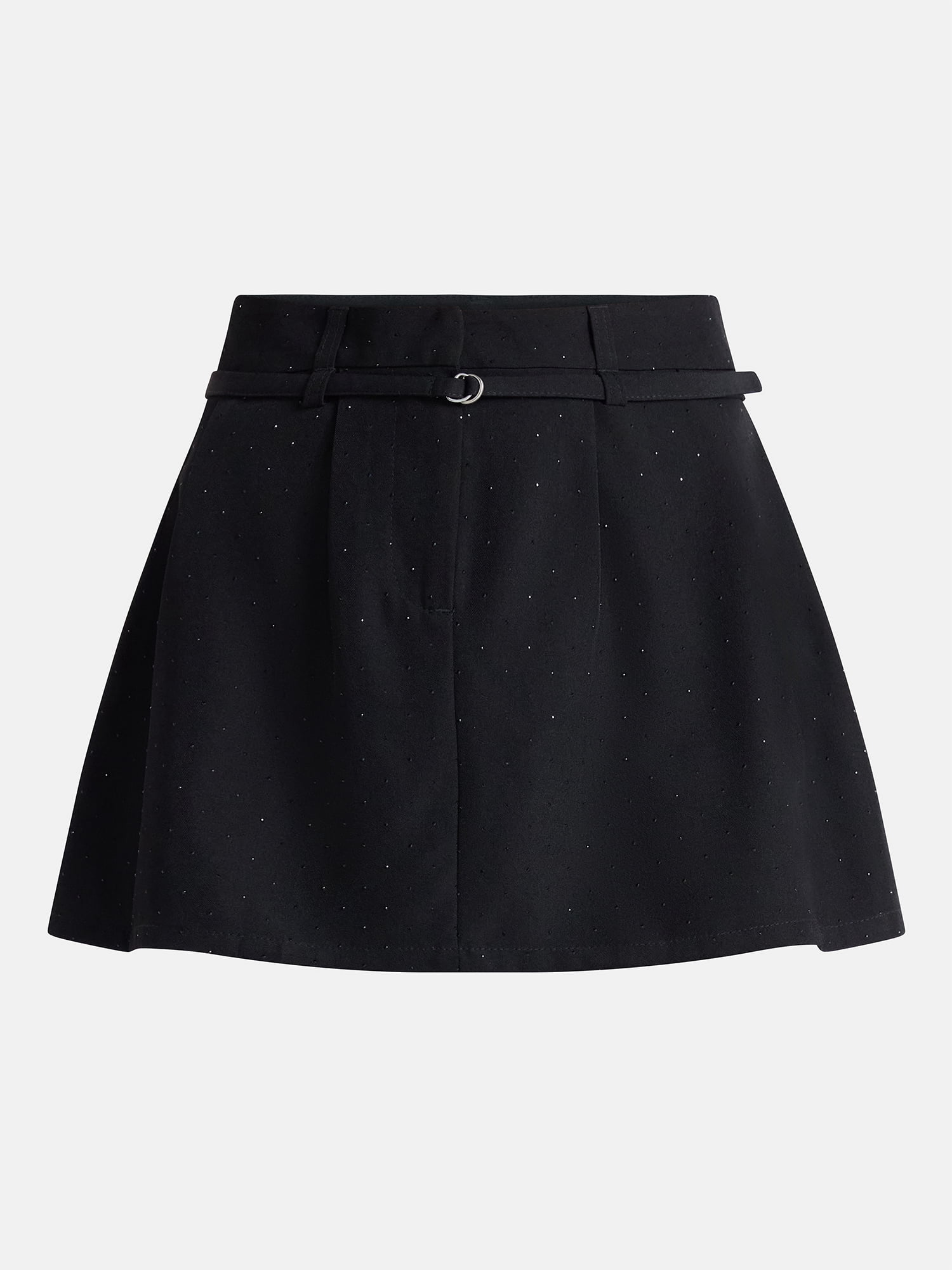 No Boundaries Embellished Pleated Mini Skirt, Women's