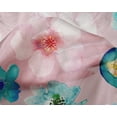 thumbnail image 4 of oneOone Silk Tabby Fabric Flower Watercolor Decor Fabric Printed BTY 42 Inch Wide, 4 of 4