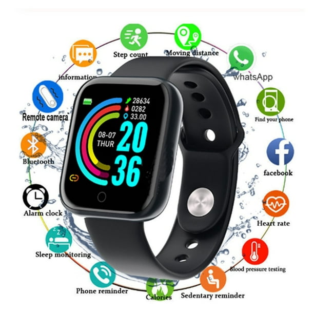 nul binnen terwijl Smart Bracelet Fitness Tracker For Android IOS Smartband Wristband Smart  Wrist Band Bluetooth Smart-band Sport Watch - Walmart.com