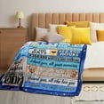 thumbnail image 5 of Happy 20th Birthday Gifts for Women, Gift For 20 Year Old Female, 20 Year Old Birthday Gifts for Her, 20th Birthday Decorations Idea for Women from Dad Mom Sisters,Back In 2003 Throw Blanket 60"X50", 5 of 5