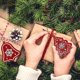 thumbnail image 3 of 10 piezas de pintura de diamantes Anhnger de Navidad, Anhnger de Navidad - Decoraciones para árboles de Navidad - Navidad - Navidad 10 piezas-rojo, 3 of 5