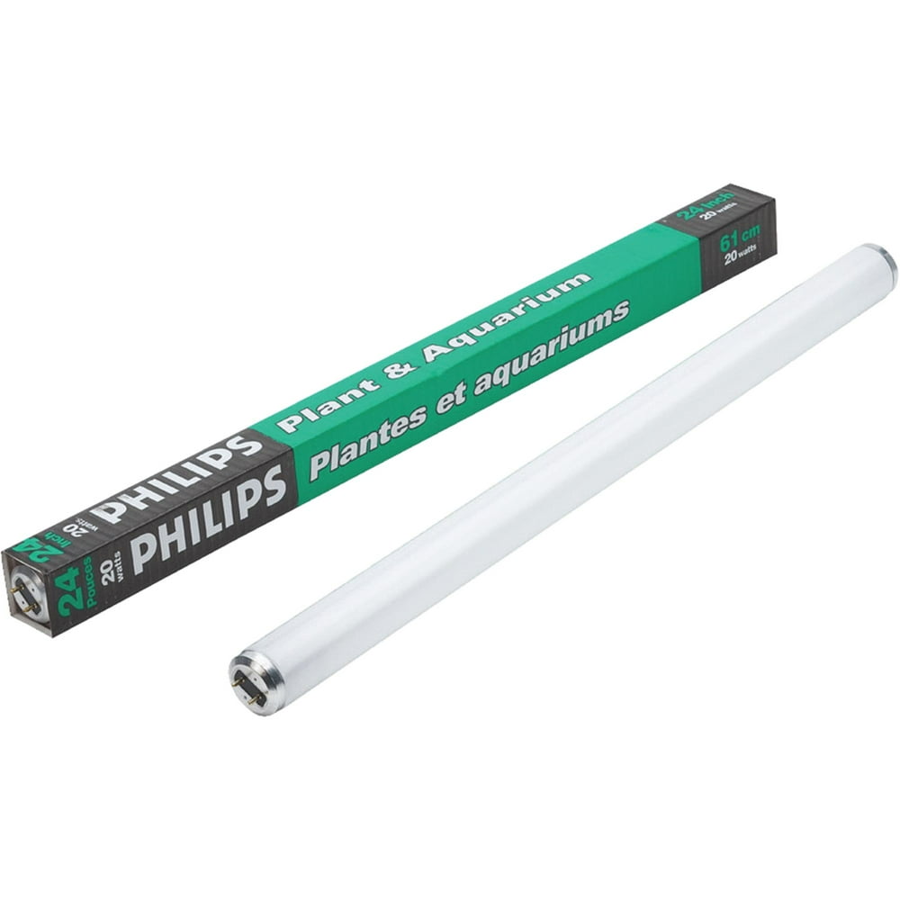 Philips 392274 F20T12/PLANT/24" Straight T12 Fluorescent Tube Light Bulb