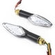 thumbnail image 3 of Direccionales Motocicleta 18 Led Dip 5 Wires M1001 Negro negro, 3 of 3