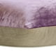 thumbnail image 3 of Fundas de almohada decorativas moradas HomeCentric de 50 x 50 cm (20 x 20 pulgadas), de terciopelo de doble cara, de lino y con cremallera superior para sofá, diseño moderno con estampado liso -, 3 of 3