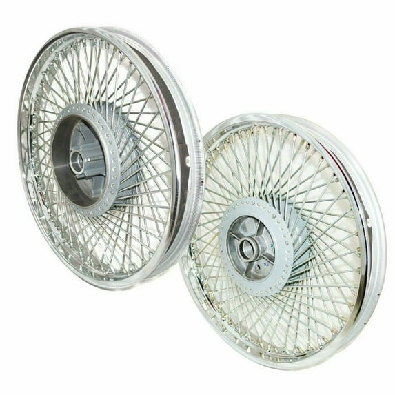 Fits Royal Enfield Front Rear 80 Spoke Standard Pair Steel Wheel Rim Wm2-19"