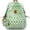 Green, variant on Polka Dot Backpack, Cute Bowknot Mini Daypack with Convertible Shoulder Strap, Casual Travel Bag for Women Teens