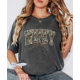 thumbnail image 3 of Wifey Camo Varsity Letter T-Shirt for Women - Coquette Bow Graphic Tee - Camouflage Wife Shirt Pepper Shirt Adult Medium, 3 of 7