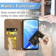 thumbnail image 3 of OnePlus Nord N200 5G Wallet Case, Dteck PU Leather Folio Flip Wallet Case with Card Slots / Money Pocket, Magnetic Closure, Stand Cover for OnePlus Nord N200 5G (2021), Brown, 3 of 9