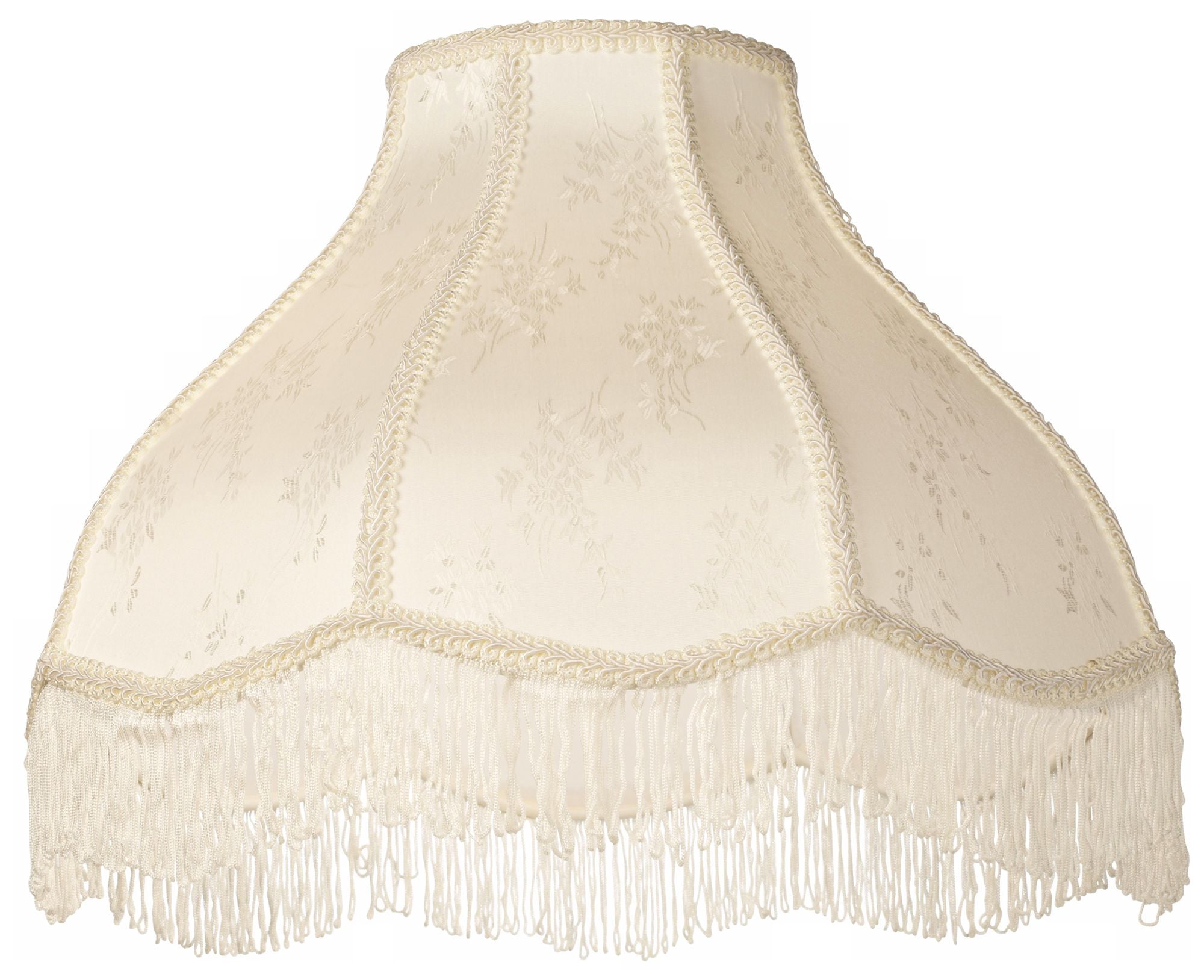 Bwood Cream Scallop Dome Lamp Shade 6x17x12x11 Spider Bwood Cream Scallop Dome Lamp Shade 6x17x12x11 Spider Com