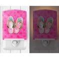 thumbnail image 2 of Pink Flip Flops Pink Polkadot Ceramic Night Light, 2 of 2