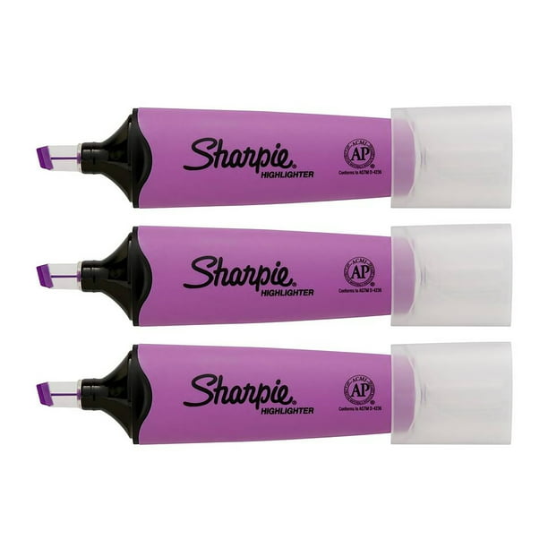 Sharpie Clear View Tank Highlighter, Chisel Tip, Smear Guard Ink