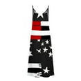 thumbnail image 5 of Teissuly Summer Dresses For Women Print Sleeveless Round Neck Dress Casual Dresses, 5 of 5