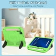 thumbnail image 4 of BMOUO Kids Case for onn 11" Core Tablet 2026 Model, Lightweight Foldable Kickstand Shockproof Handle Design Case for onn 11 Inch 2026, Green, 4 of 6
