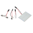 thumbnail image 3 of White 1210 SMD 48 LED Car Interior Dome Light Panel w T10 BA9S Festoon, 3 of 9