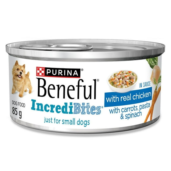 Beneful IncrediBites en Sauce avec du Vrai Poulet, Nourriture Humide pour Chiens 85 g