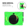thumbnail image 4 of XYX Case for Samsung Galaxy Tab Active4 Pro/Tab Active Pro with 360 Degree Rotating, Hand Strap, Shoulder Strap for 10.1 inch SM-T540/SM-T547/SM-T636B, Green, 4 of 7
