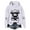 White, variant on EAUFUM Cow Hoodie for Women Graphic Pullover Cute Cow Print Cozy Hooded Sweatshirt Long Sleeve Lover Gift Top 1-14 Years Casual Holiday Clothes Ropa De NiñO