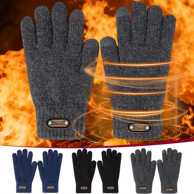 Sentmoon Hand Warmer Gloves Winter Thickened Wool for Winter Cycling and Warm Cycling Gloves for Students In Winter for Cold Weather, Windproof, and Insulation