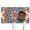 White-566, variant on Dog Food Mat Featuring Mandala Ethnic Tribal Boho Folk Geometric Pattern, Durable Absorbent Non-Slip Pet Feeding Mat
