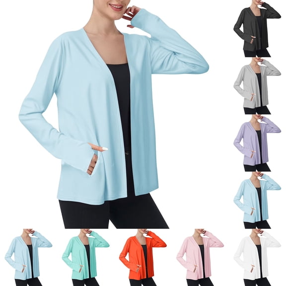 Women's Lightweight Training Sports Jacket 50 Running with Thumb Hole