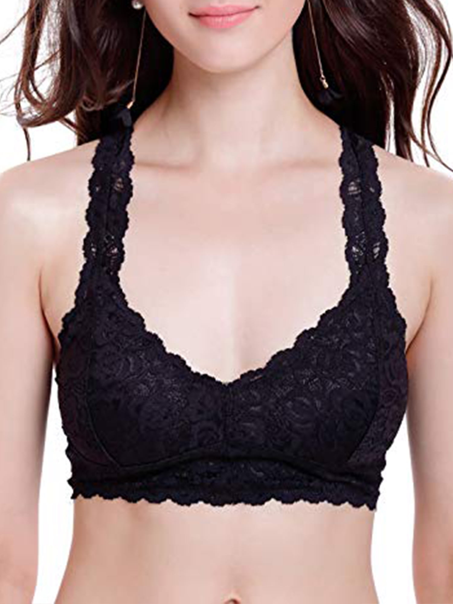 lace sports bralette