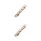 thumbnail image 2 of Jumpingount Accesorios para el cabello para niña, horquillas con perlas para un aspecto encantador, pinzas para el cabello de primavera con E8404 Perla incrustada d 2Conjunto, 2 of 6