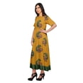 thumbnail image 2 of Moomaya Kurti Longue Imprimée Tenue d'Été Tunique Ligne A pour Femmes, 2 of 5