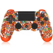 Wireless Game Controller Compatible with PS4/ Slim/Pro with Upgraded Joystick - Dragon
