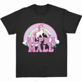 thumbnail image 2 of Camiseta de unicornios para hombre, camisetas gráficas de arcoíris, camisetas divertidas a la moda para mujer, camisetas de Hip Hop Alpha para hombre, ropa estética Unisex 100% algodón, 2 of 5
