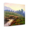thumbnail image 2 of Tangletown Art, 23 x 17 "Afternoon Glow " by Graham Gercken, Gallery Wrap Canvas, 2 of 2