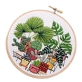 thumbnail image 1 of of Embroidery Starter Including Instructions, Embroidery Hoops, Color Threads, EC003, 1 of 8