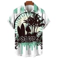 thumbnail image 4 of Camisetas gráficas de surf junto al mar para hombres, ropa, camisas de playa hawaianas con estampado 3D, camisetas de manga corta Y2K, ropa vintage, blusa con solapa, 4 of 4