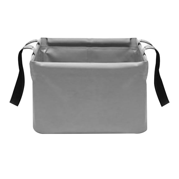 Cubo plegable portátil para limpieza al aire libre, camping, viajes, cubo cuadrado de agua, cubo plegable adecuado para camping, lavado de platos, lavandería, pesca, senderismo y actividades al aire