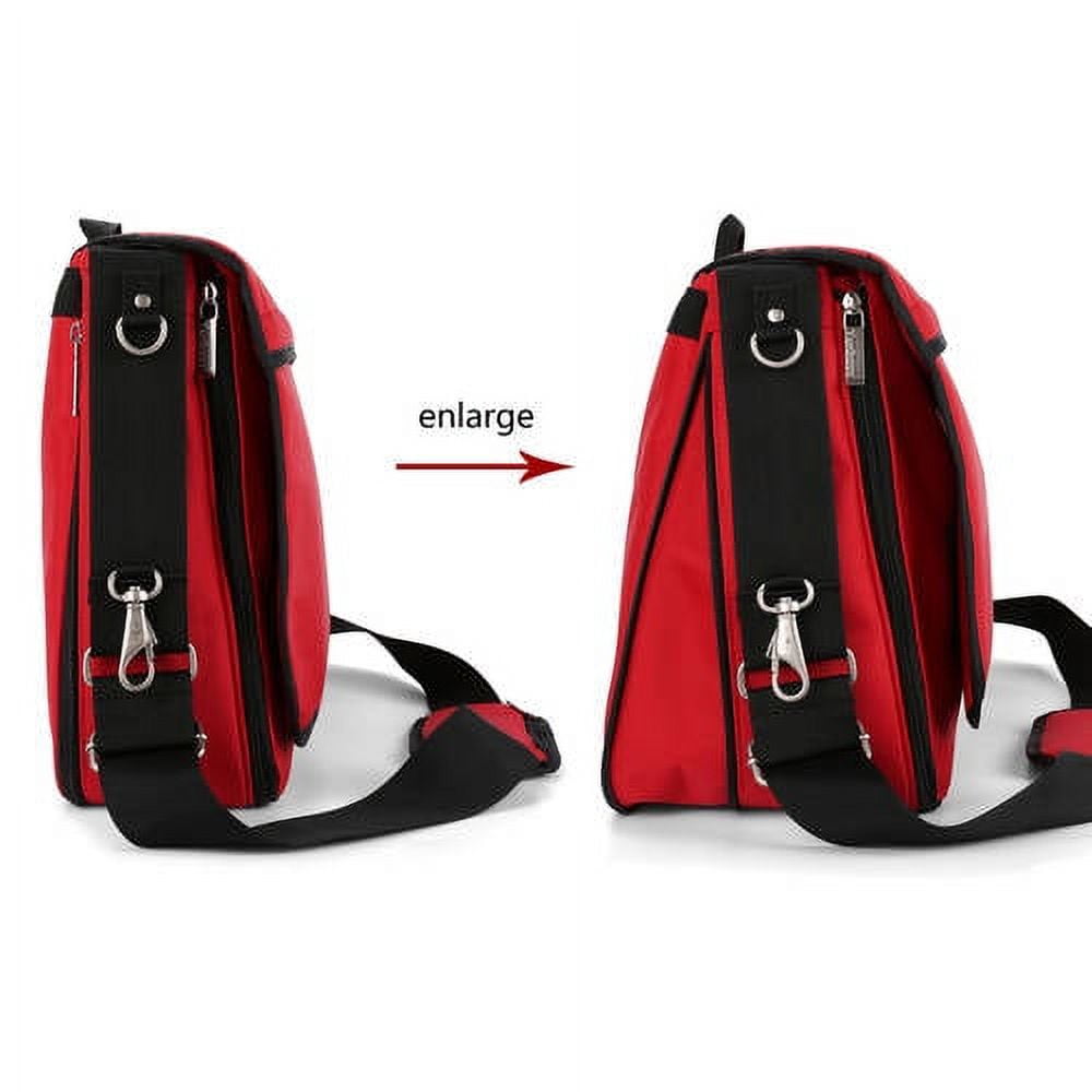VANGODDY Casy Men or Women's Unisex Baby Diaper Shoulder Bag with Bottle Carrier and Changing Pad