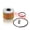 1PC, variant on Oil Filter Replacement Kit with O-Rings & Spring for Kawasaki KLX110 KLX110L KX250F | Replaces OEM 52010-1053