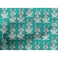 thumbnail image 4 of oneOone Organic Cotton Voile Fabric Rabbit Block Print Sewing Fabric BTY 42 Inch Wide, 4 of 4