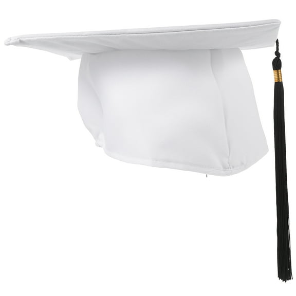 Graduation Hat Outfits Has Elastic Hats Bachelor Gown DIY Party Favor Adult Caps Formal Dress