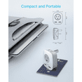 thumbnail image 4 of [2-Pack] UK Ireland Travel Plug Adapter, VINTAR International Power Adaptor with 2 USB, 4 in 1 Outlet Adaptor for USA to British England Scotland Irish London Hong Kong (Type G), 4 of 5