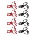 thumbnail image 3 of Mini Clips De Papel, Pinzas De Encuadernación Con Forma De Corona De Fuerza De Sujeción Fuerte, Hierro Metálico Para Documentos ANGGREK Cocina, Decoración y Otros, 3 of 5