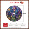 thumbnail image 2 of Fotbe Cosmic Purple Irises Pattern Christmas Tree Skirt, Tree Skirts Plush Christmas Decorations, Christmas Tree Skirts Xmas Decorations Holiday Party Decor-36", 2 of 6