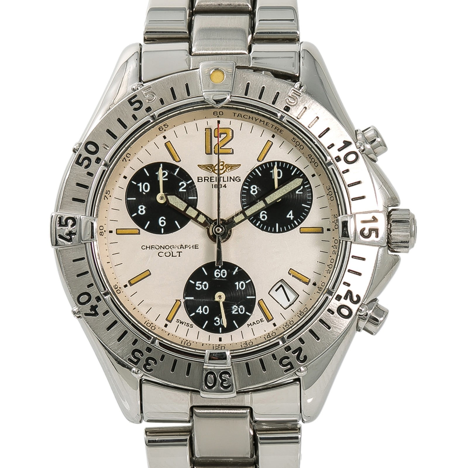 Breitling Colt A53035 Steel 38mm Watch (Certified Authentic \u0026 Warranty) -  Walmart.com