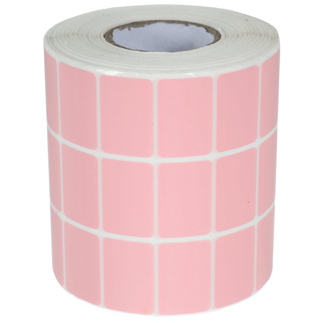 EcoNesxp Autocollants 1 Rouleau Étiquette d'Expédition Vierge Étiquette Auto-Adhésive Étiquette Couleur Vierge DIY