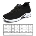 thumbnail image 3 of Zapatos para correr Moda Senderismo Zapatos para mujeres para gimnasio Viajes Trabajo (38 Negro) Wdftyju Tenis De Mujer Tenis De Hombre, 3 of 5