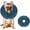 Blue, variant on Inflatable Dog Cone Alternative for After Surgery - Soft Protective Donut Collar Prevents Licking & Allows Eating, Comfortable Recovery E-Collar Alternative for Small Medium Large Dogs (Blue,XS)