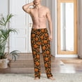thumbnail image 2 of Fotbe Quirky Corn Pumpkin Pantalones de Pijama para Hombre, Pantalones de Dormir, Pantalones de Casa con Cintura Ajustable y Bolsillos-Large, 2 of 6