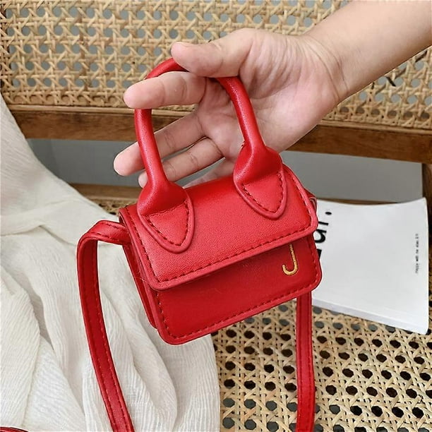 Perfect Kids Bags and Handbags Mini Crossbody Bag and Little Girl - Perfet Red