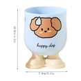thumbnail image 3 of Openpig Thickened Toothbrush Cup With Big Feet And Puppy Suitable For Toothbrushes., 3 of 8