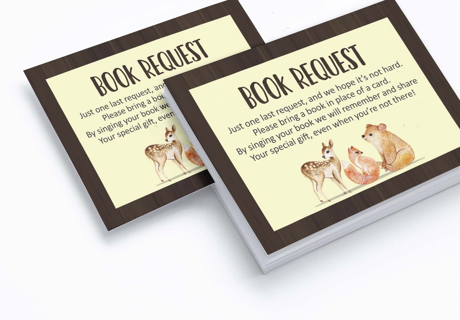 Inkdotpot Set Of 30Jungle Animals Baby Shower Invitations-Diaper Raffle Tickets And Baby Shower Book Request Cards Its a Boy Its a girl Invites