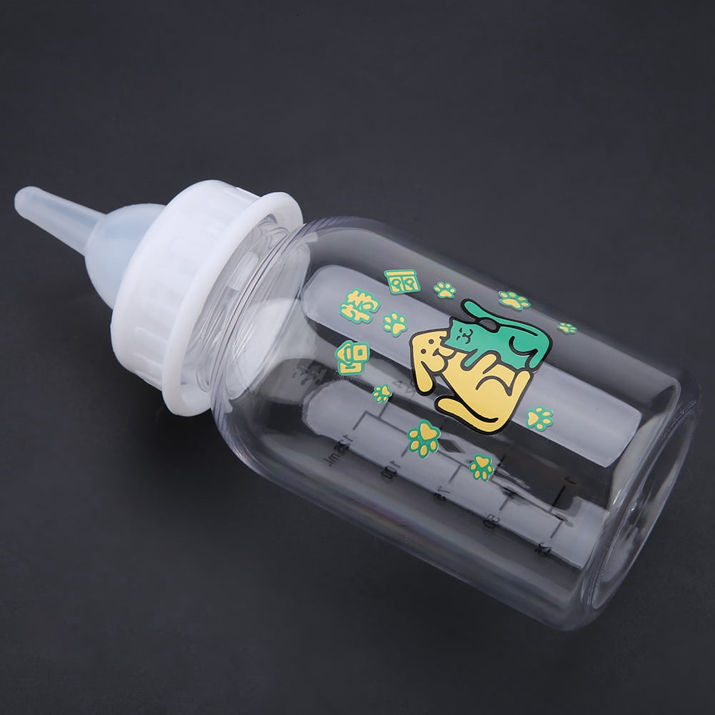 small nipple feeding bottle